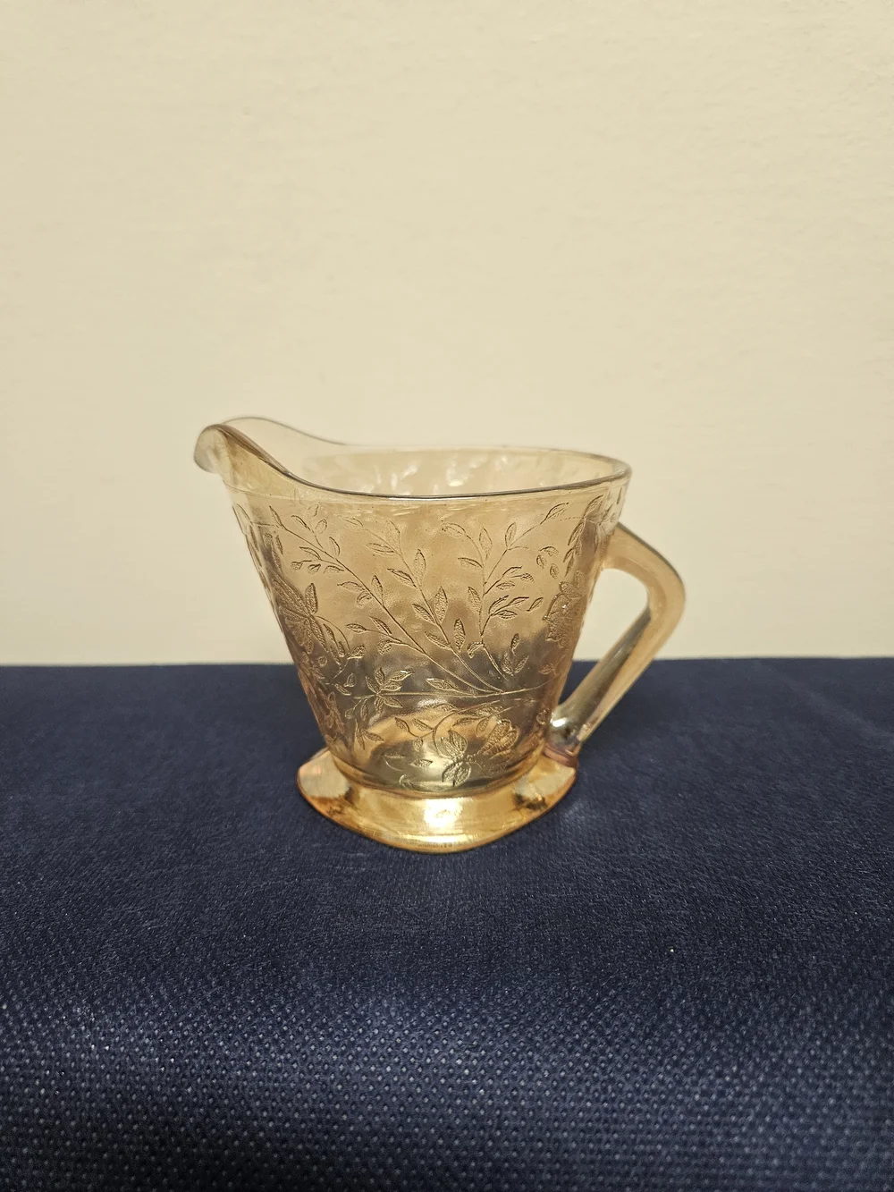 1950s Jeanette Creamer Pitcher with Handle
